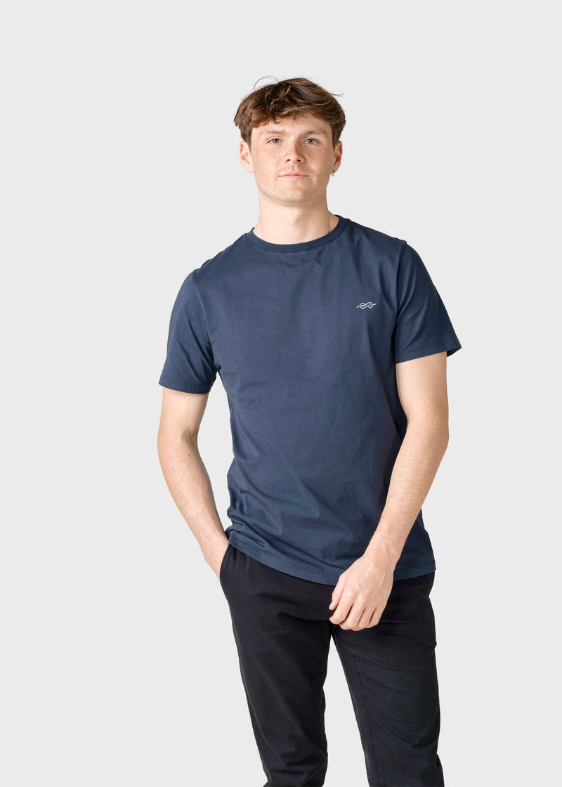 Klitmøller Collective ApS Jack tee  T-Shirts Navy