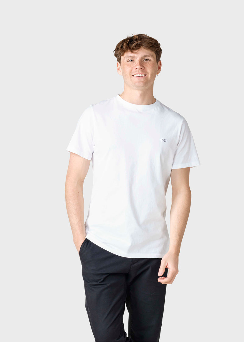 Klitmøller Collective ApS Jack tee  T-Shirts White