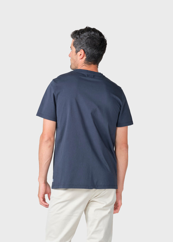 Klitmøller Collective ApS Jarl tee T-Shirts Navy
