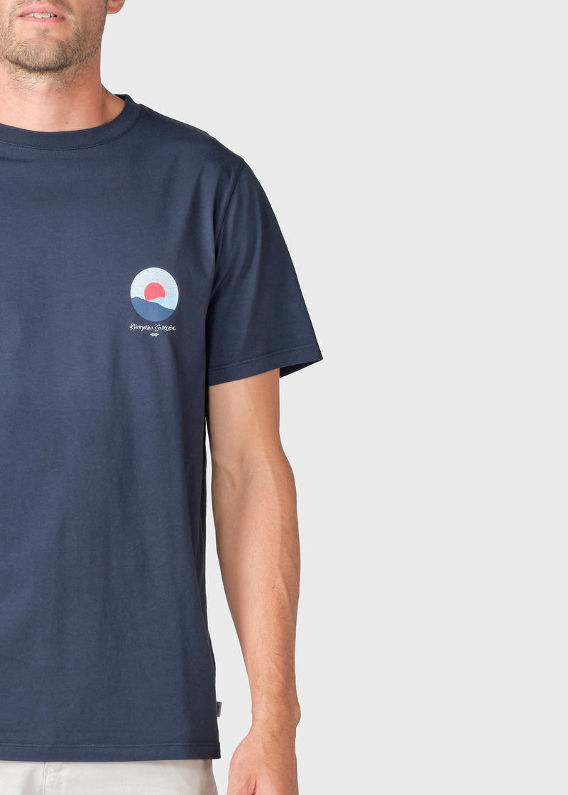 Klitmøller Collective ApS Jarl tee T-Shirts Navy