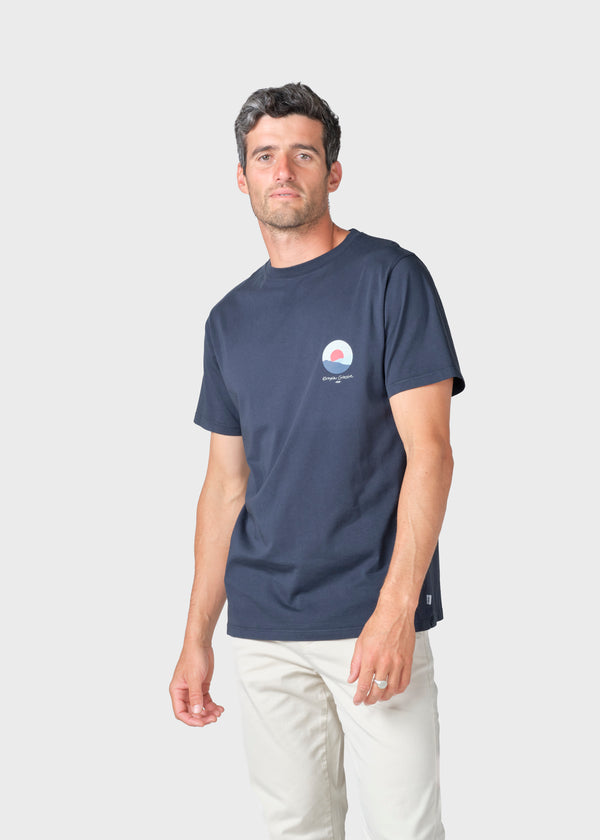 Klitmøller Collective ApS Jarl tee T-Shirts Navy