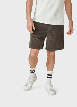 Klitmøller Collective ApS Jarvis cord shorts Walkshorts Taupe