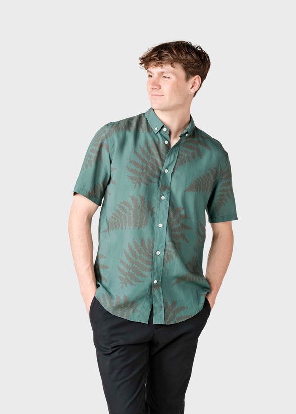 Klitmøller Collective ApS Jefferson shirt  Shirts Green tones