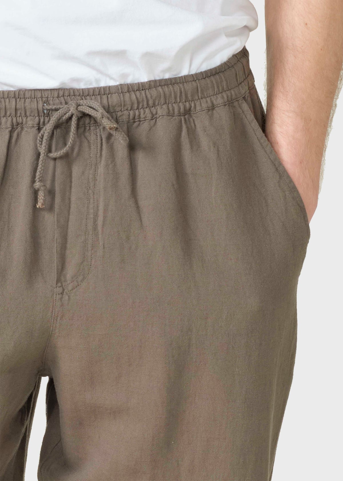 Klitmøller Collective ApS Jens linen pants OCS Pants Taupe