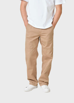 Klitmøller Collective ApS Jimmy twill pant Pants Washed sand