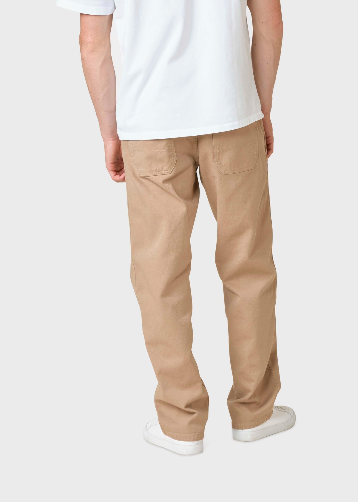 Klitmøller Collective ApS Jimmy twill pants Pants Washed sand