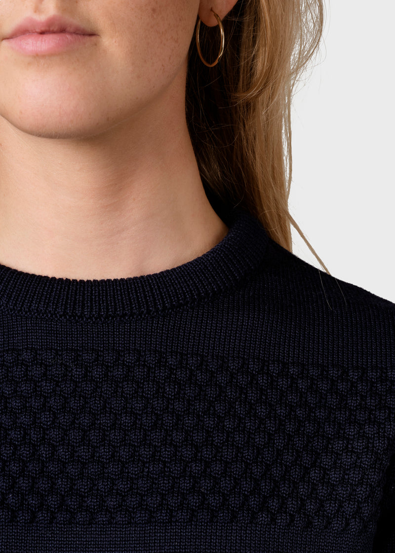 Klitmøller Collective ApS Johanne knit Knitted sweaters Black