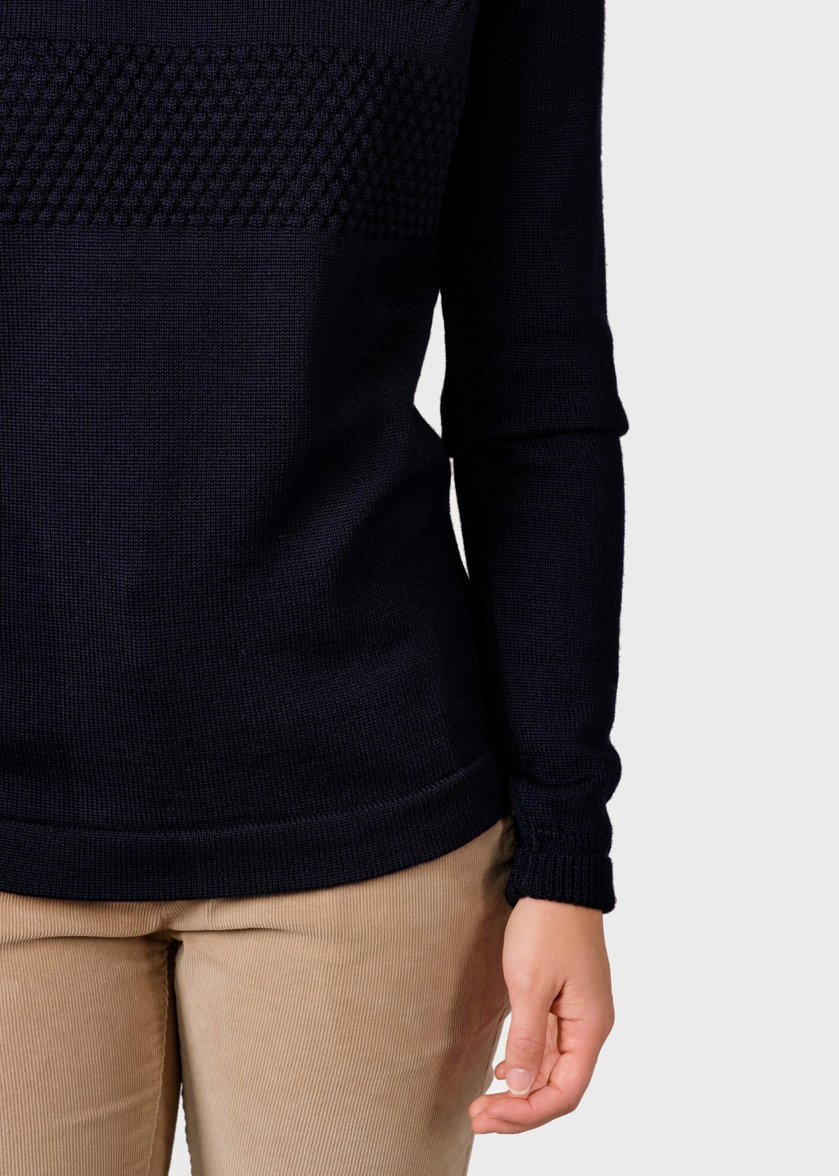 Klitmøller Collective ApS Johanne knit Knitted sweaters Black