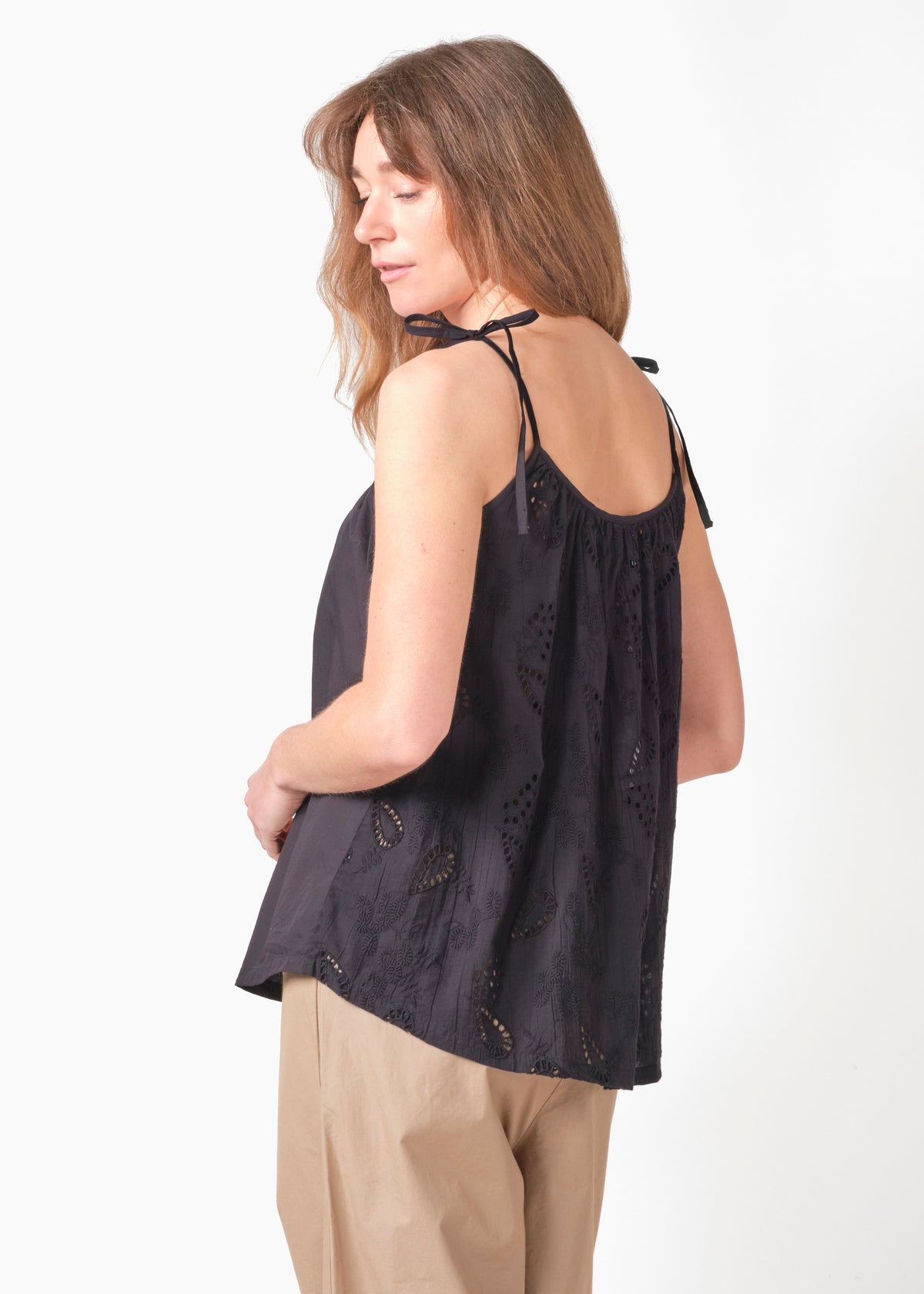 Klitmøller Collective ApS Jonna top GOTS T-Shirts Black