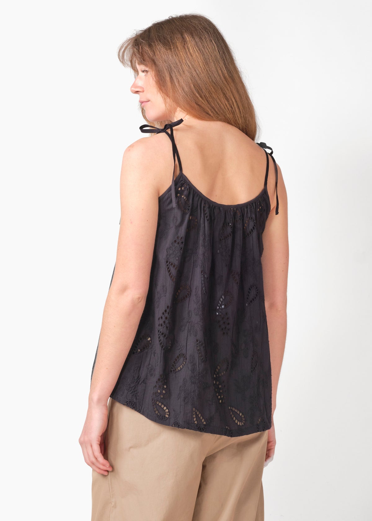 Klitmøller Collective ApS Jonna top GOTS T-Shirts Black