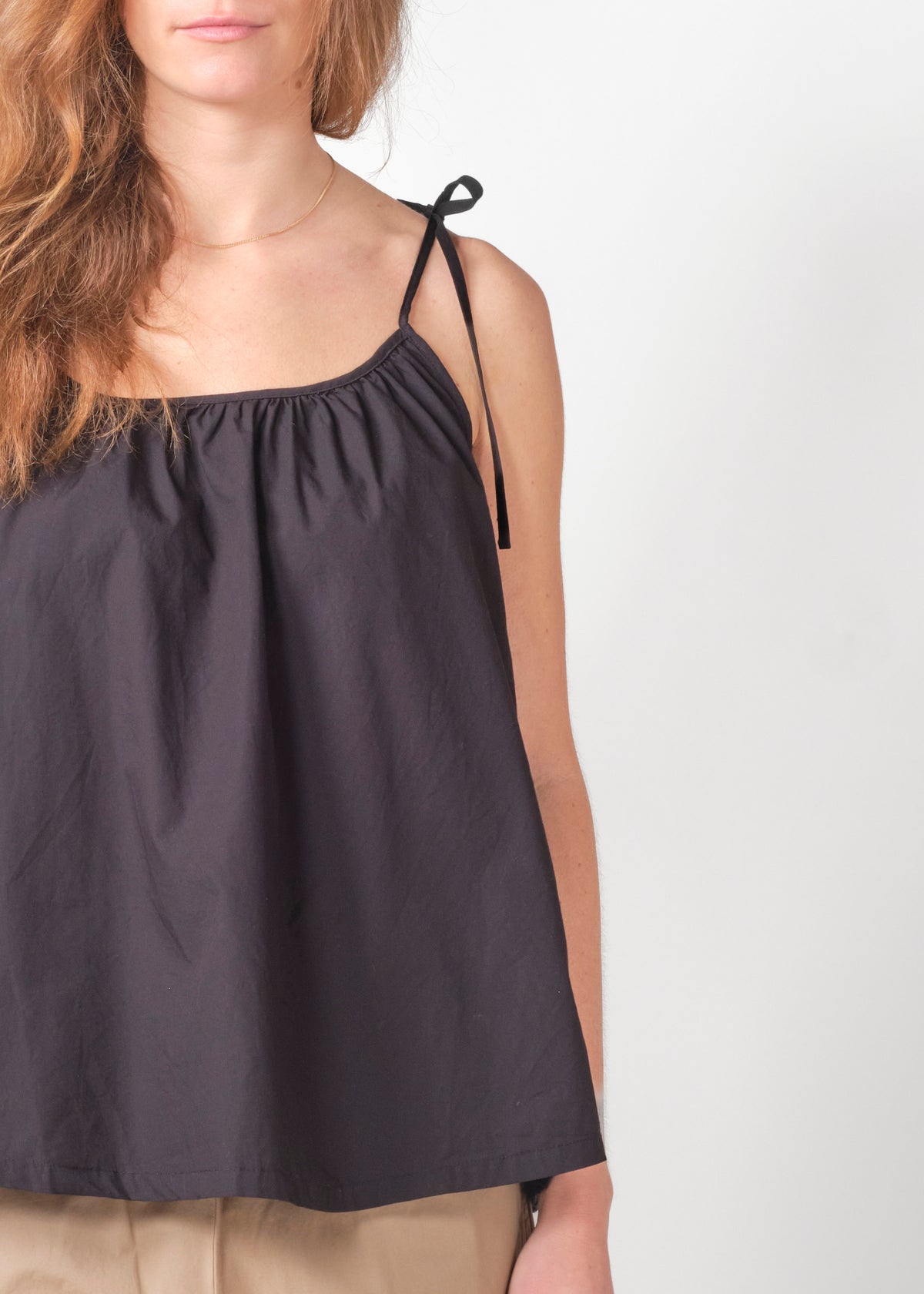 Klitmøller Collective ApS Jonna top GOTS T-Shirts Black
