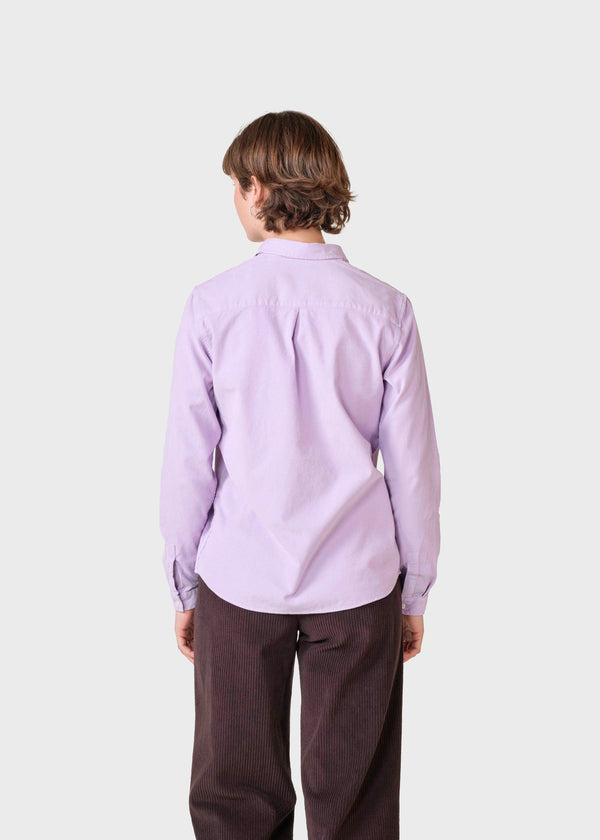 Klitmøller Collective ApS Julie corduroy shirt Shirts Lavender