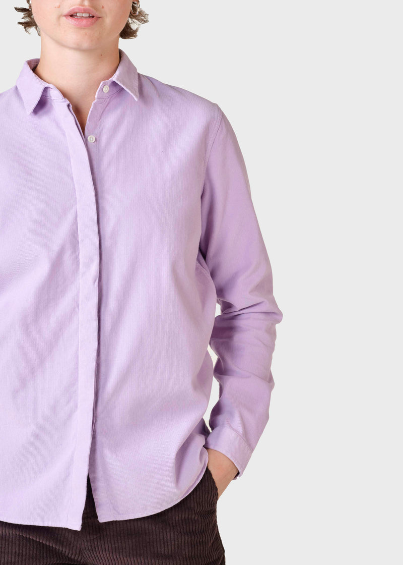 Klitmøller Collective ApS Julie corduroy shirt Shirts Lavender