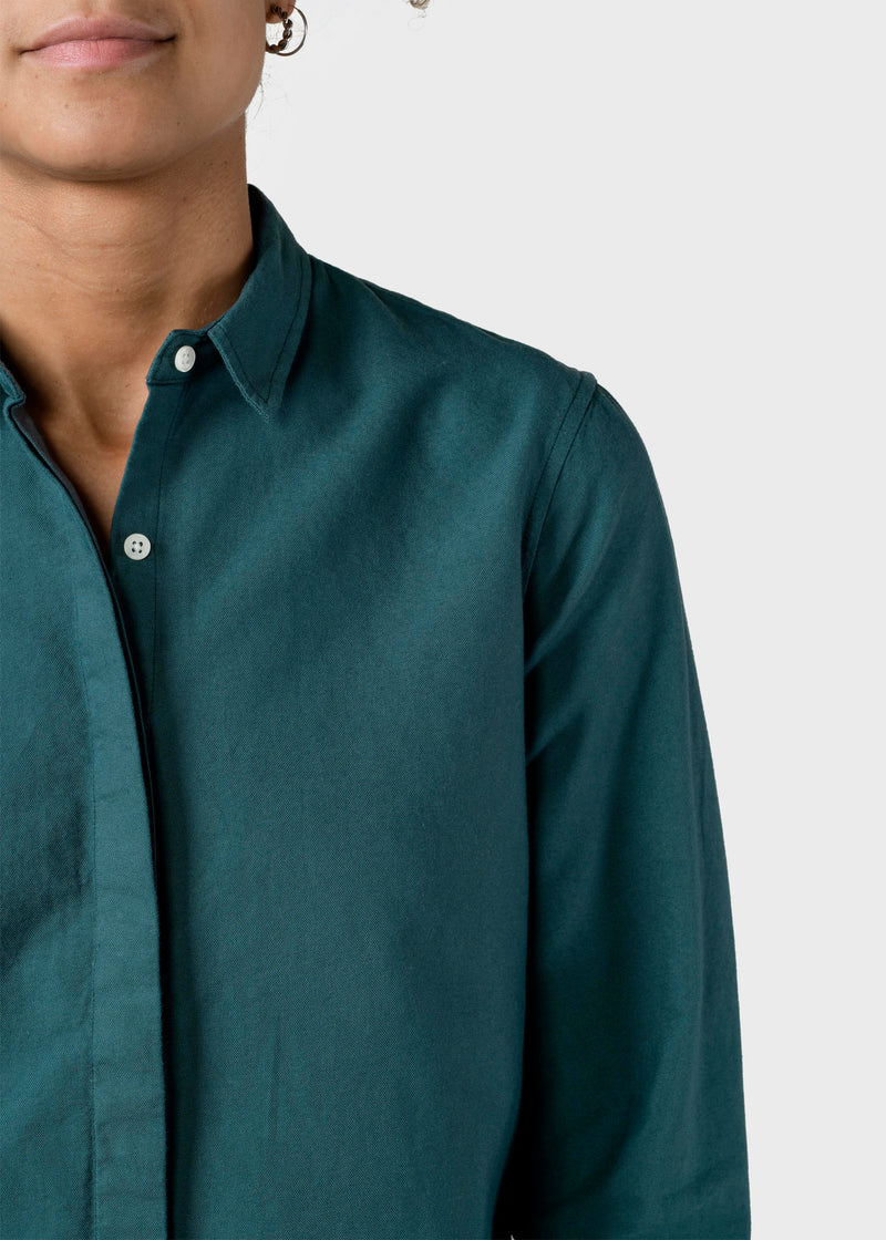 Klitmøller Collective ApS Julie shirt Shirts Moss Green