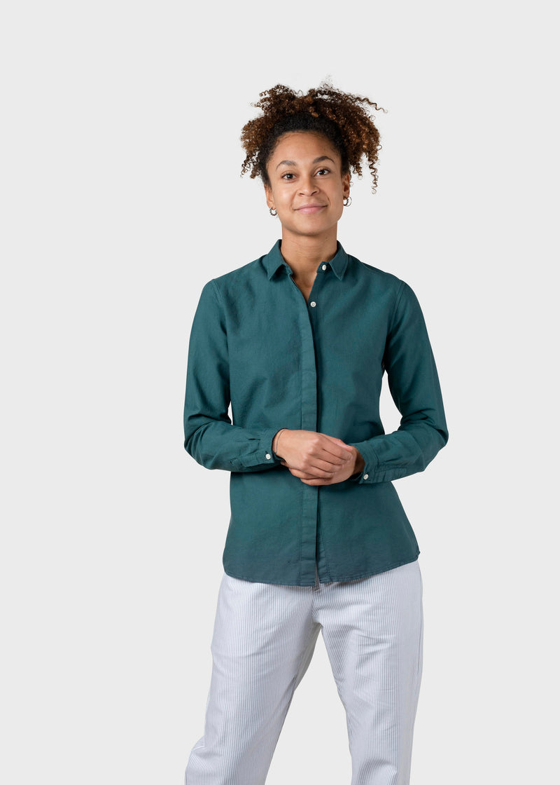 Klitmøller Collective ApS Julie shirt Shirts Moss Green