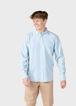 Klitmøller Collective ApS Justin shirt Shirts Light blue