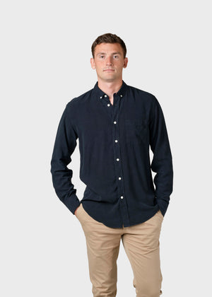 Klitmøller Collective ApS Justin shirt Shirts Navy