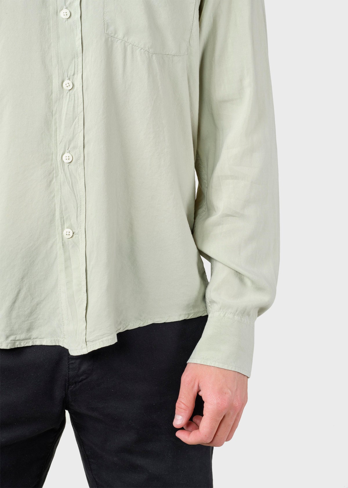 Klitmøller Collective ApS Justin shirt Shirts Sage