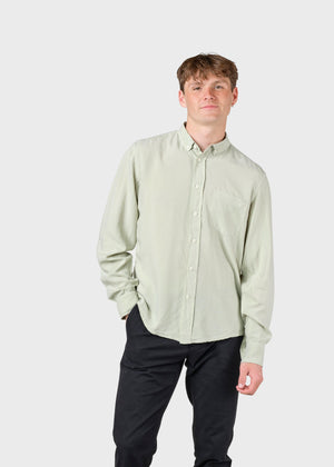 Klitmøller Collective ApS Justin shirt Shirts Sage