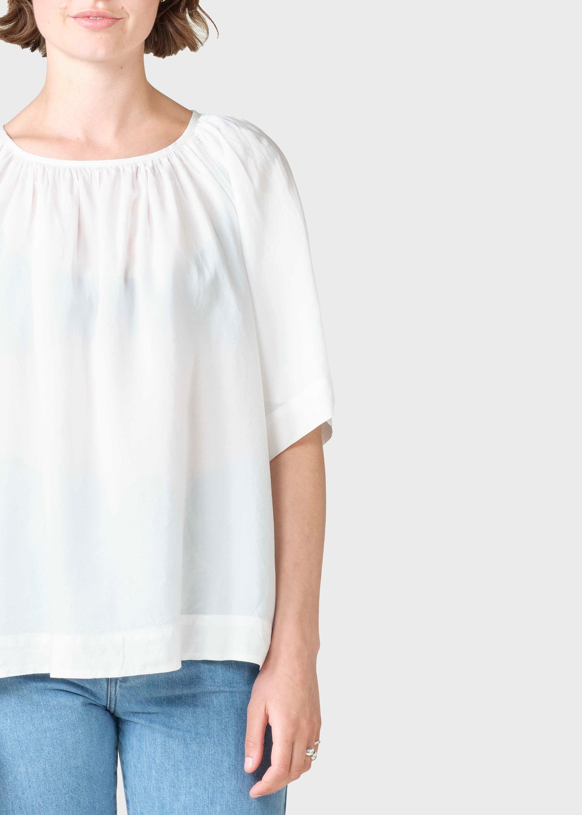 Klitmøller Collective ApS Jytte blouse Shirts Cream