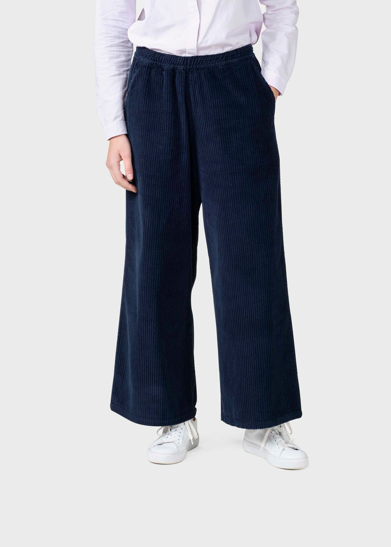 Klitmøller Collective ApS Kaja cord pants Pants Navy