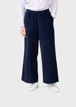 Klitmøller Collective ApS Kaja cord pants GOTS Pants Navy