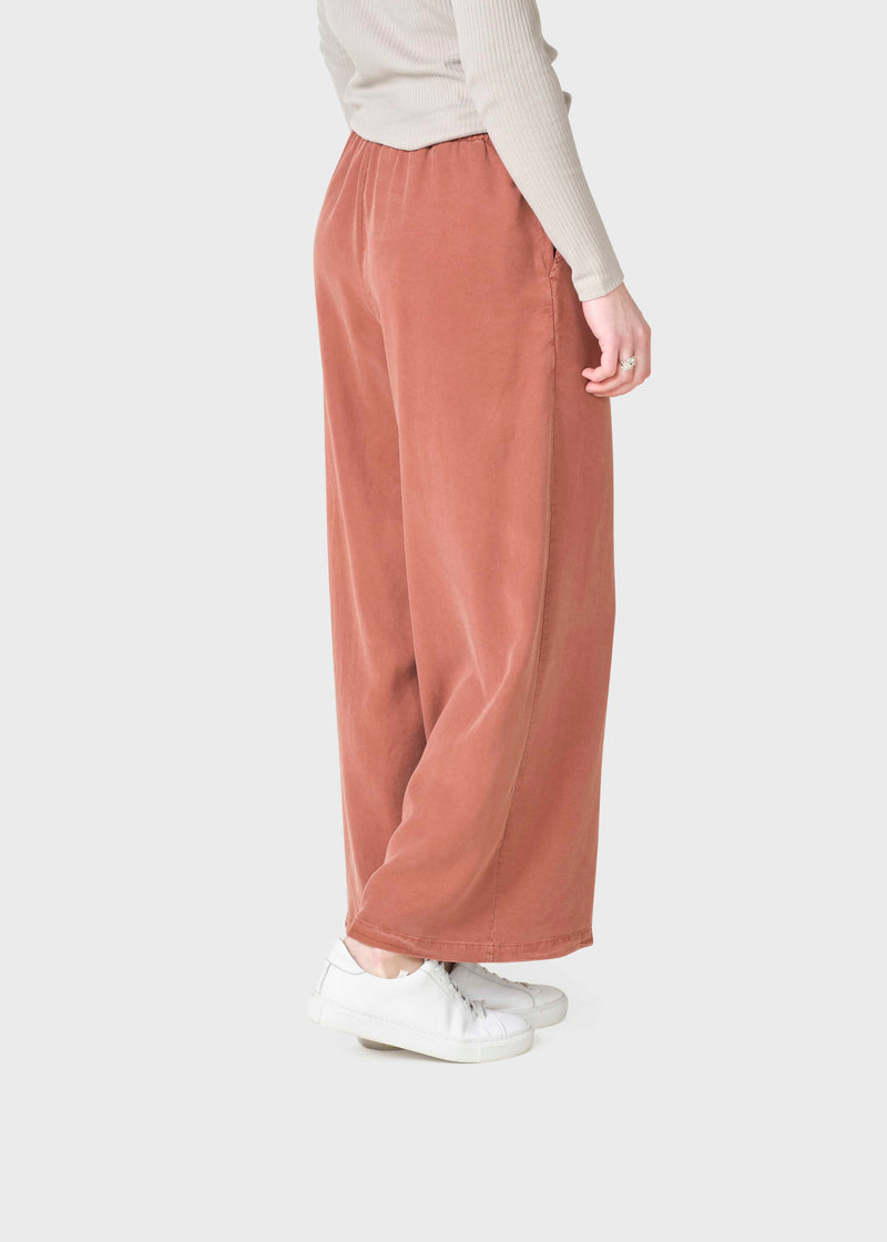 Klitmøller Collective ApS Kaja lyocell pants Pants Burnt Sienna