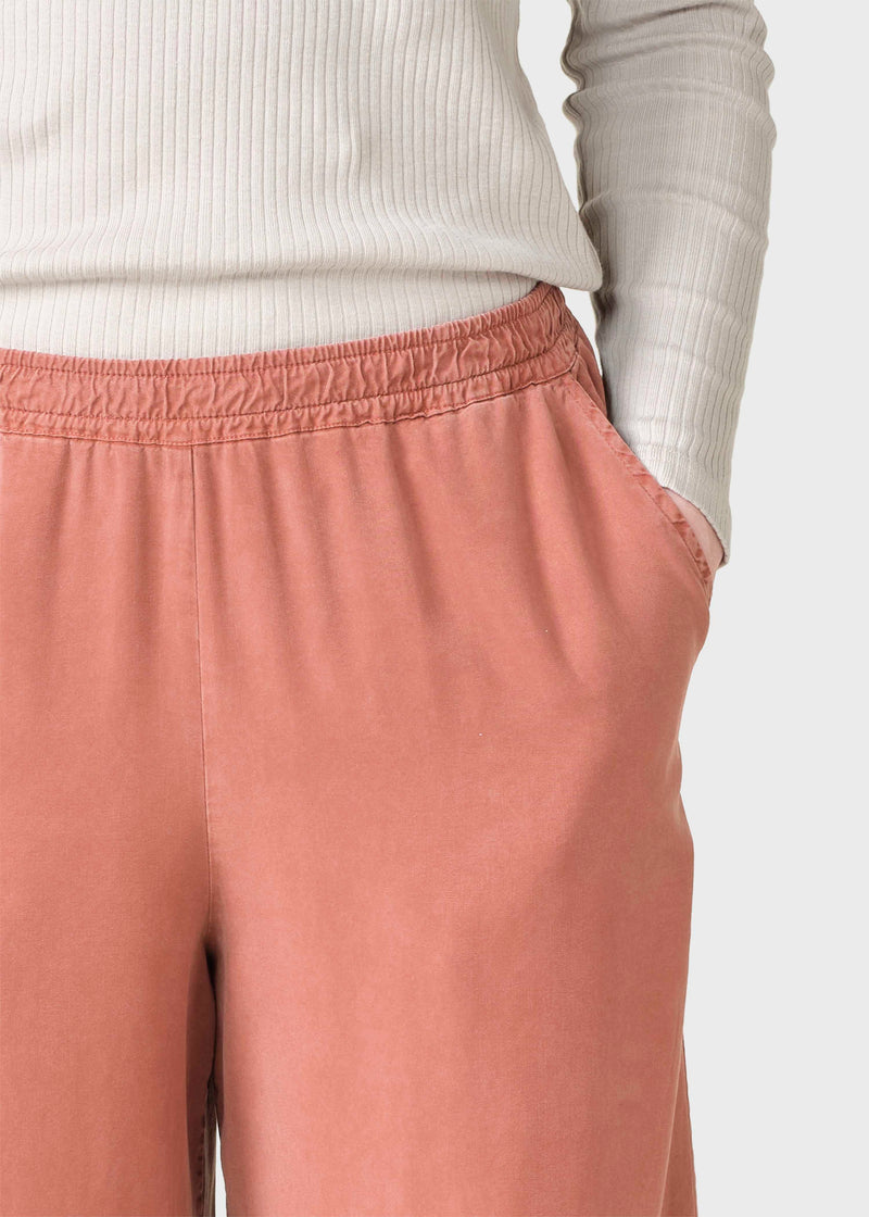 Klitmøller Collective ApS Kaja lyocell pants Pants Burnt Sienna