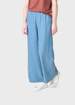 Klitmøller Collective ApS Kaja pants  Pants Light blue chambrey