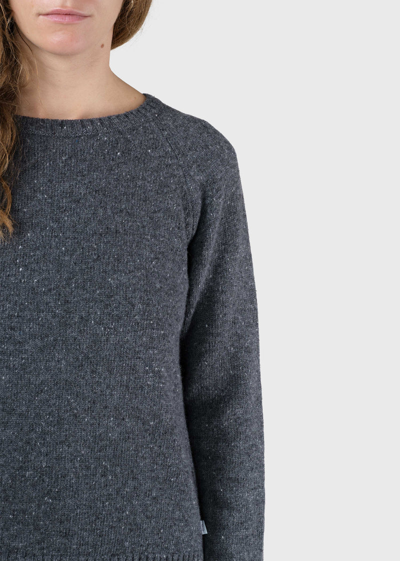 Klitmøller Collective ApS Kari knit  Knitted sweaters Grey melange