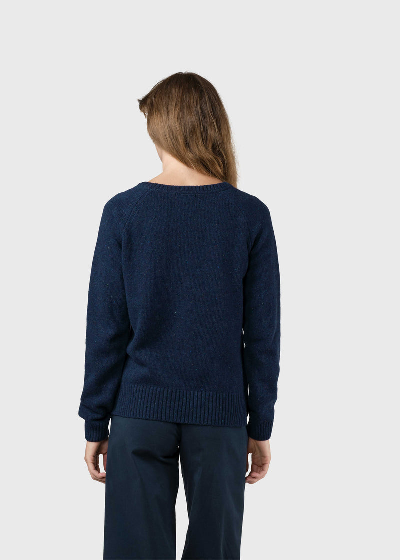 Klitmøller Collective ApS Kari knit  Knitted sweaters Navy