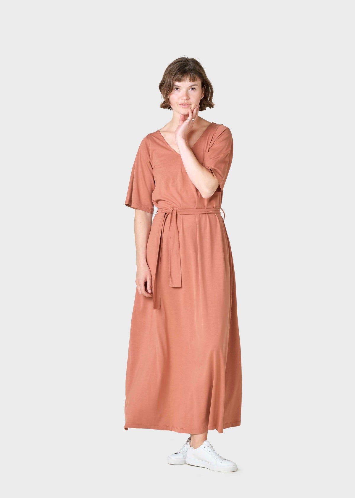 Klitmøller Collective ApS Karla dress Dress Burnt Sienna