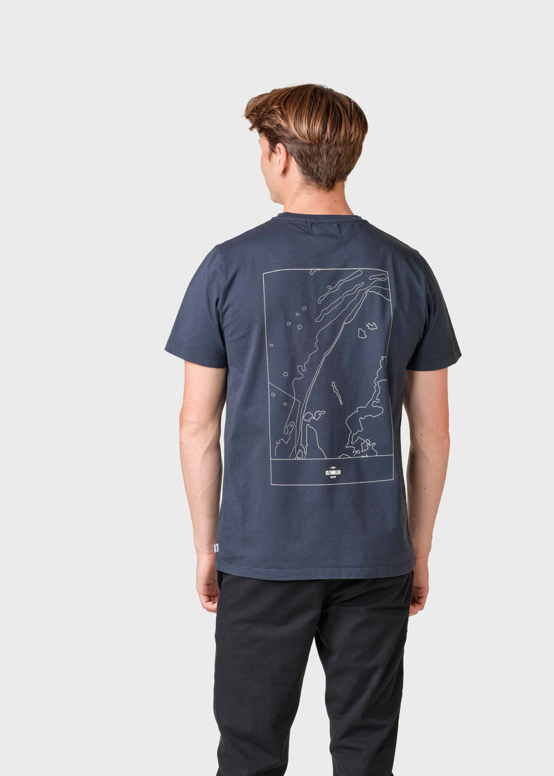 Klitmøller Collective ApS Karlo tee T-Shirts Navy