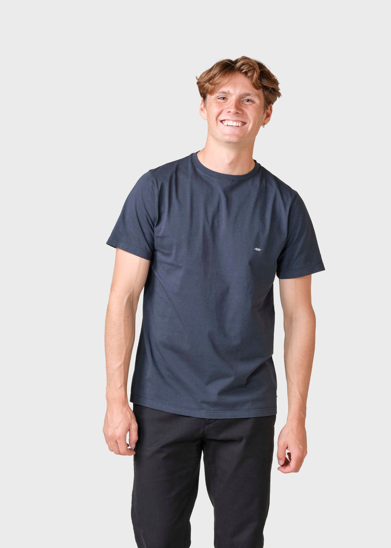 Klitmøller Collective ApS Karlo tee T-Shirts Navy