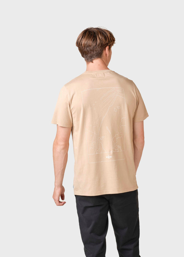 Klitmøller Collective ApS Karlo tee T-Shirts Sand