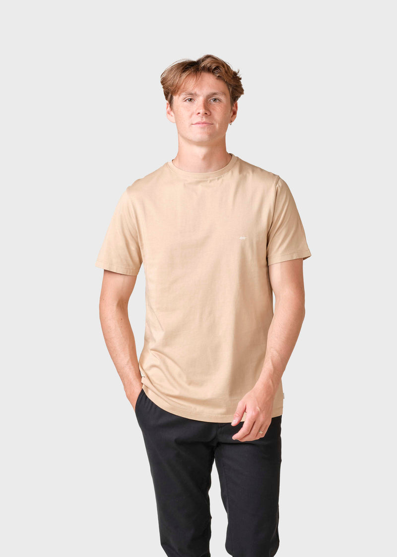 Klitmøller Collective ApS Karlo tee T-Shirts Sand