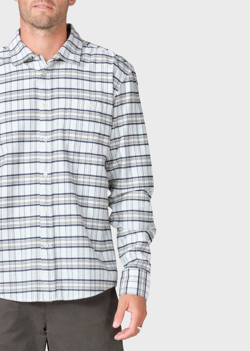 Klitmøller Collective ApS Kenneth shirt Shirts Cream mix