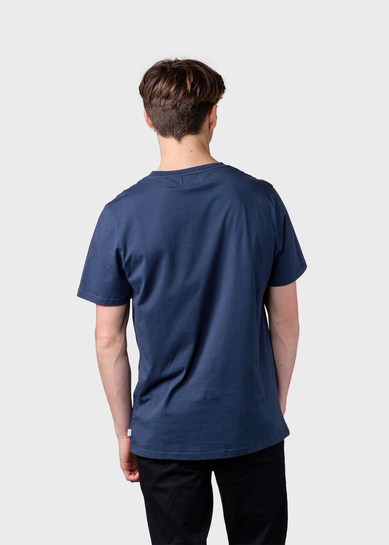 Klitmøller Collective ApS Larens tee T-Shirts Deep blue