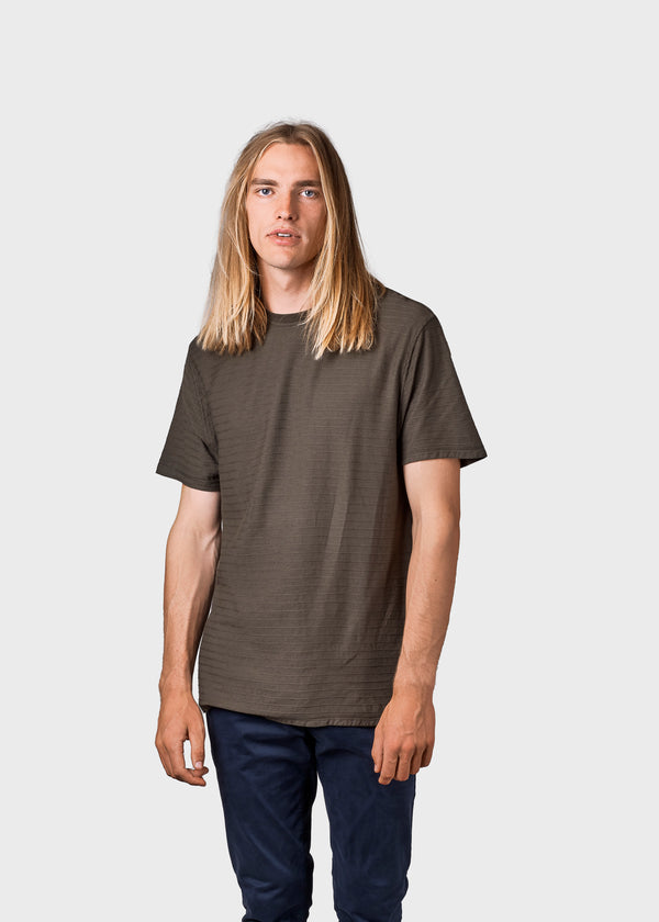 Klitmøller Collective ApS Lauge tee T-Shirts Olive