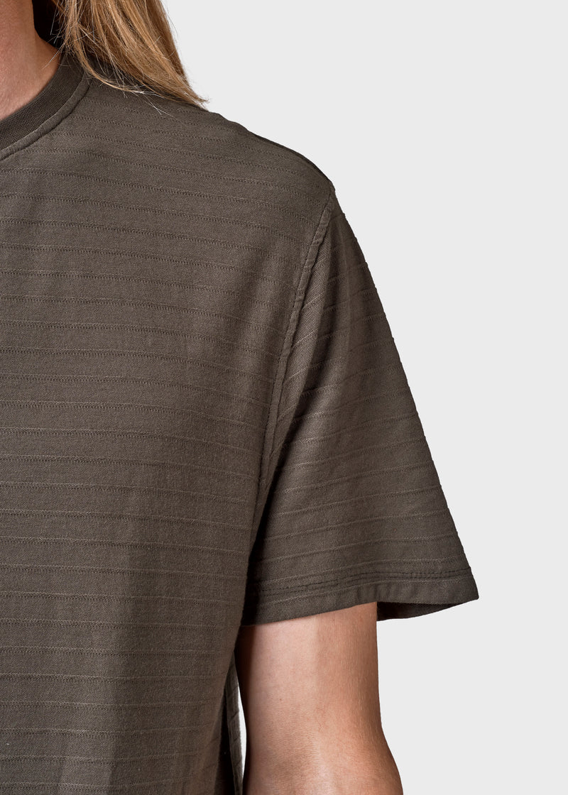 Klitmøller Collective ApS Lauge tee T-Shirts Olive
