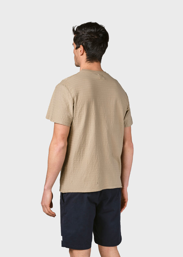 Klitmøller Collective ApS Lauge tee T-Shirts Sand