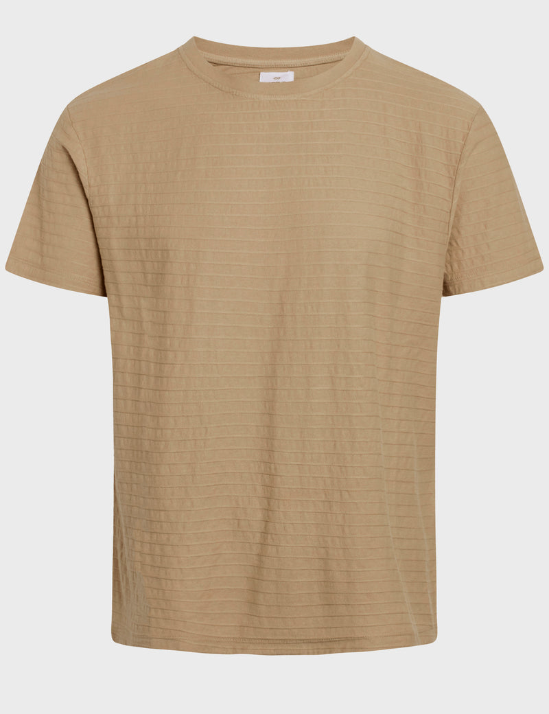 Klitmøller Collective ApS Lauge tee T-Shirts Sand