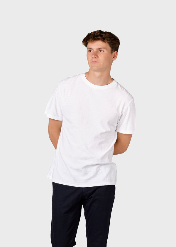 Klitmøller Collective ApS Lauge tee T-Shirts White