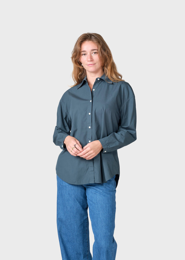 Klitmøller Collective ApS Lene shirt Shirts Moss Green