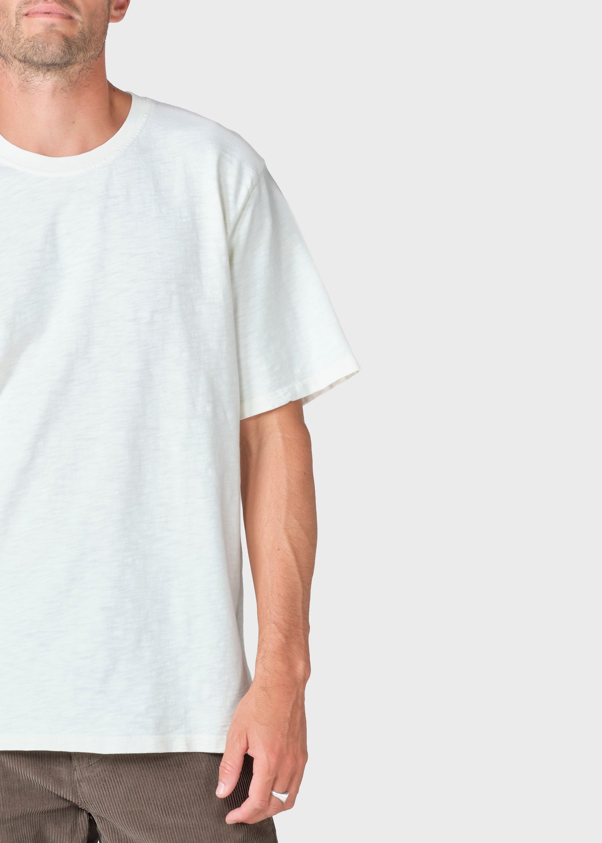 Klitmøller Collective ApS Leon tee T-Shirts Cream