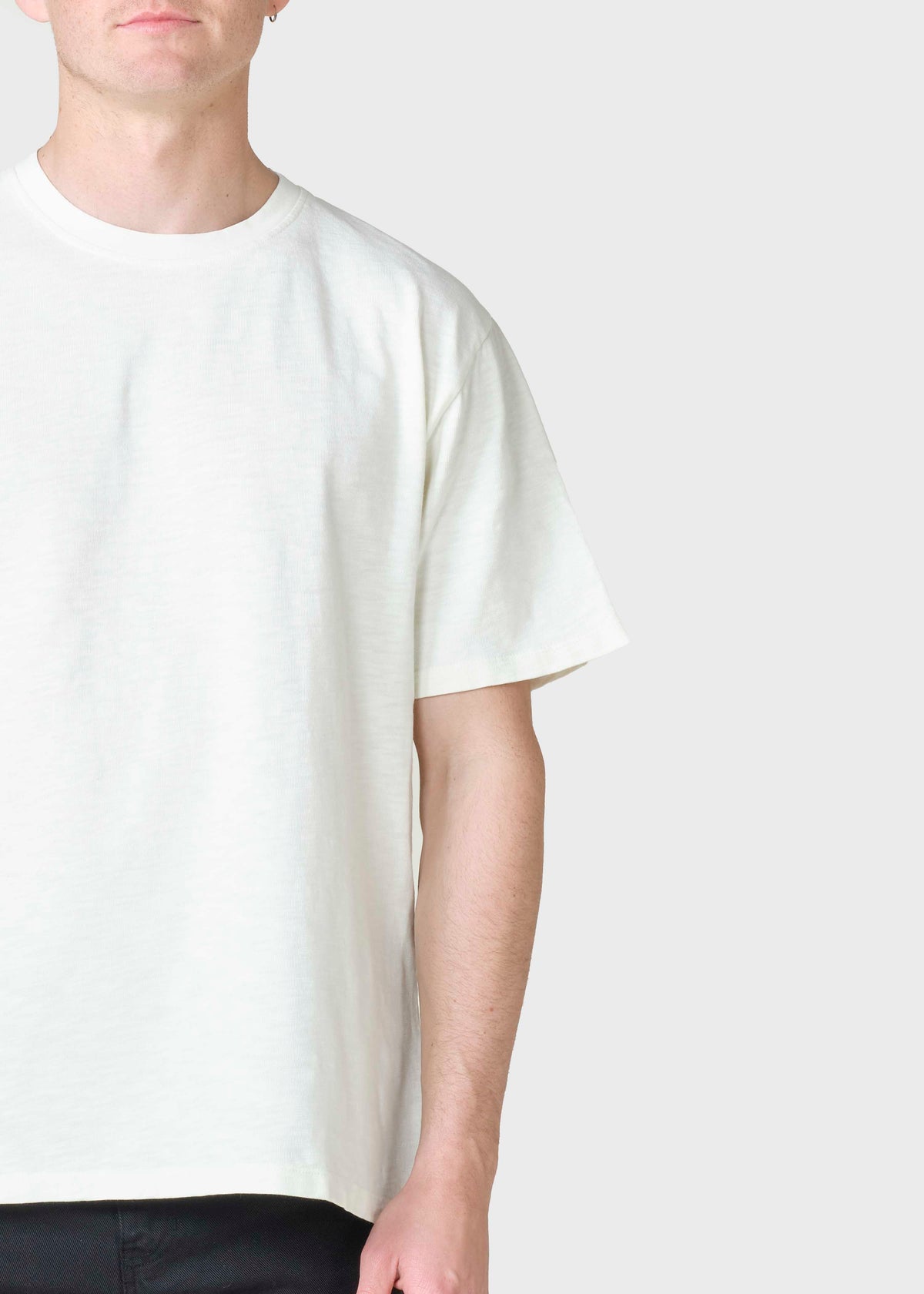 Klitmøller Collective ApS Leon tee T-Shirts Cream