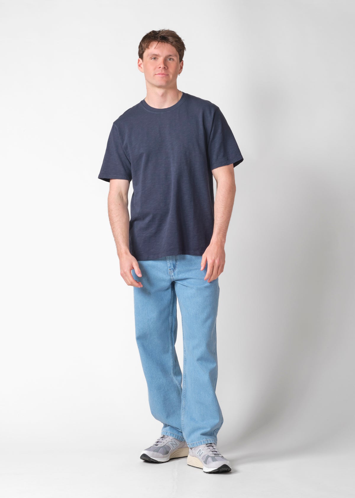Klitmøller Collective ApS Leon tee T-Shirts Navy