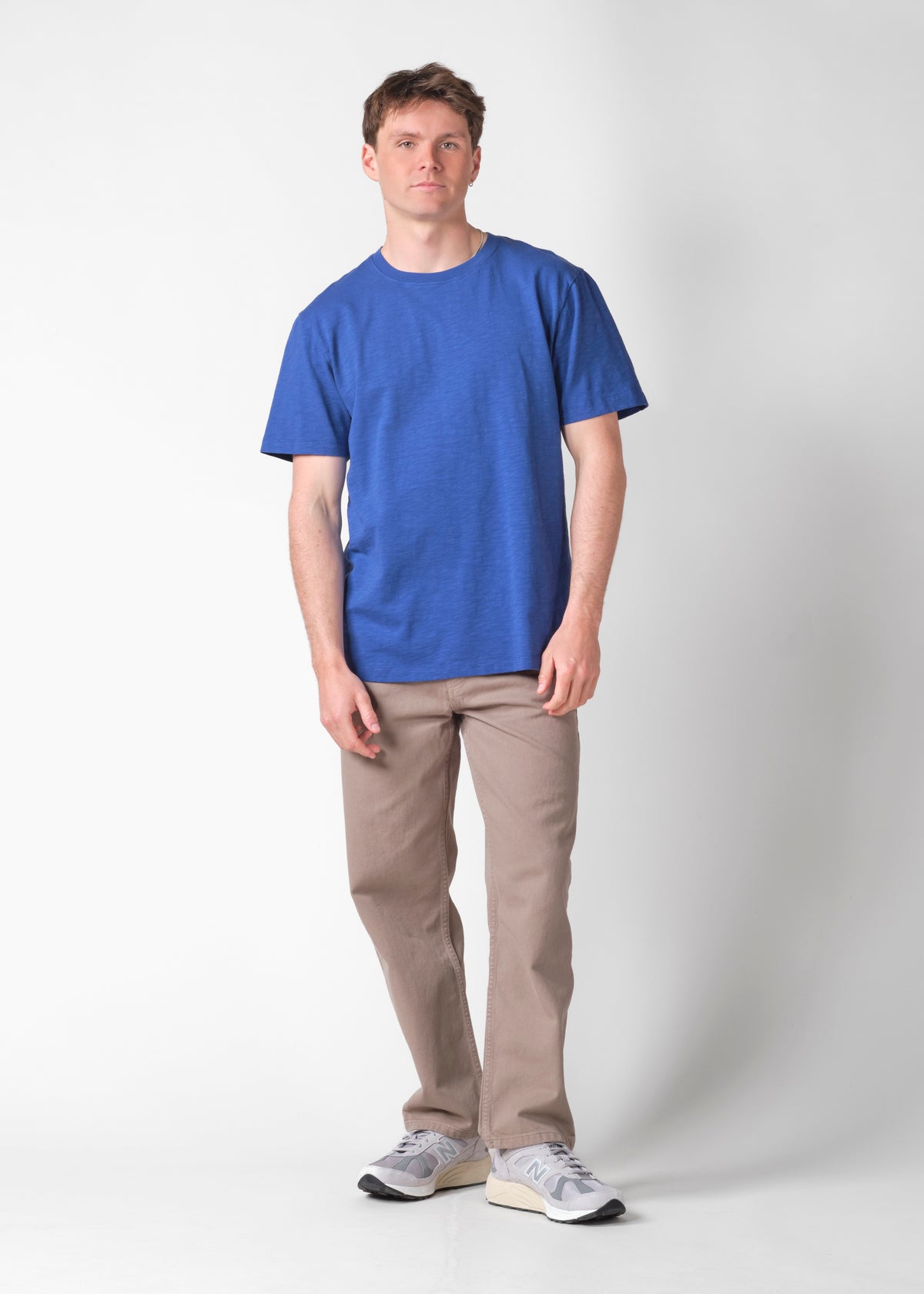 Klitmøller Collective ApS Leon tee T-Shirts Surf blue