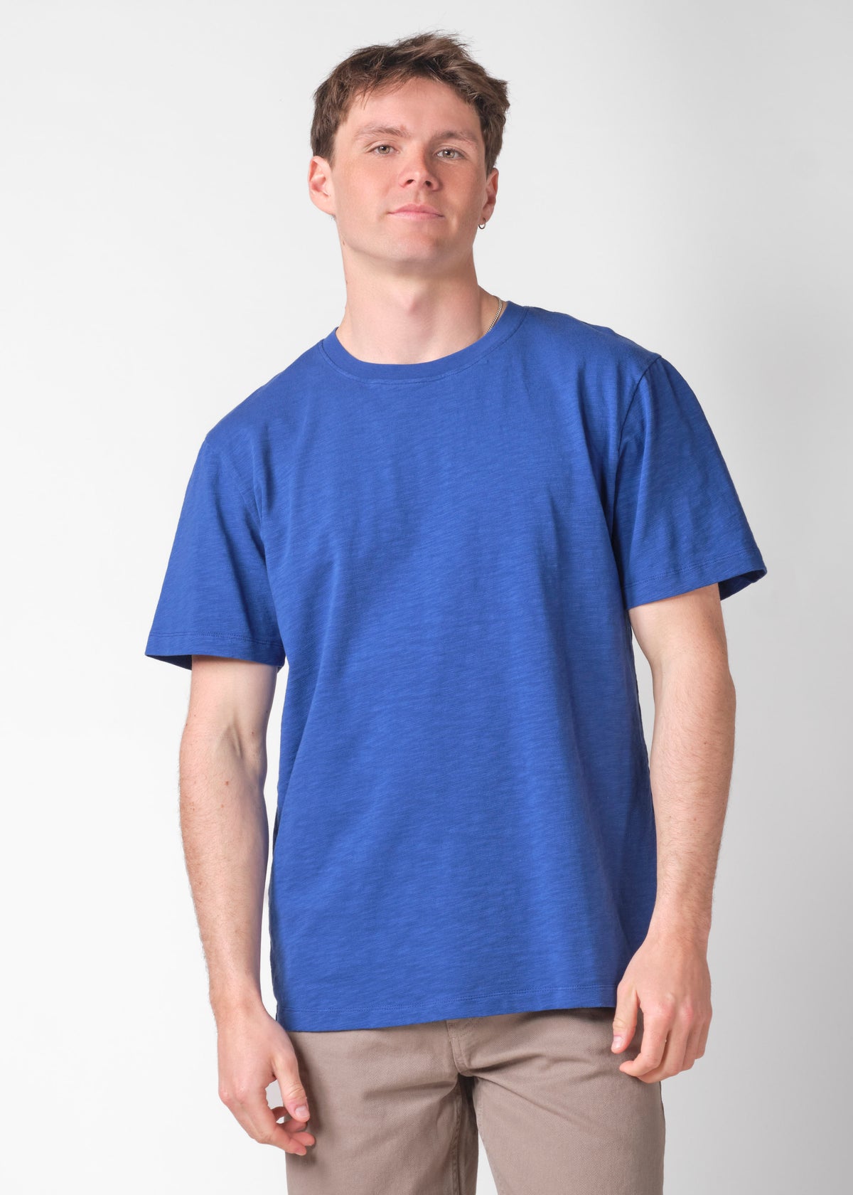 Klitmøller Collective ApS Leon tee T-Shirts Surf blue
