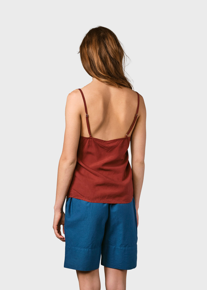 Klitmøller Collective ApS  Lili tank top T-Shirts Clay red